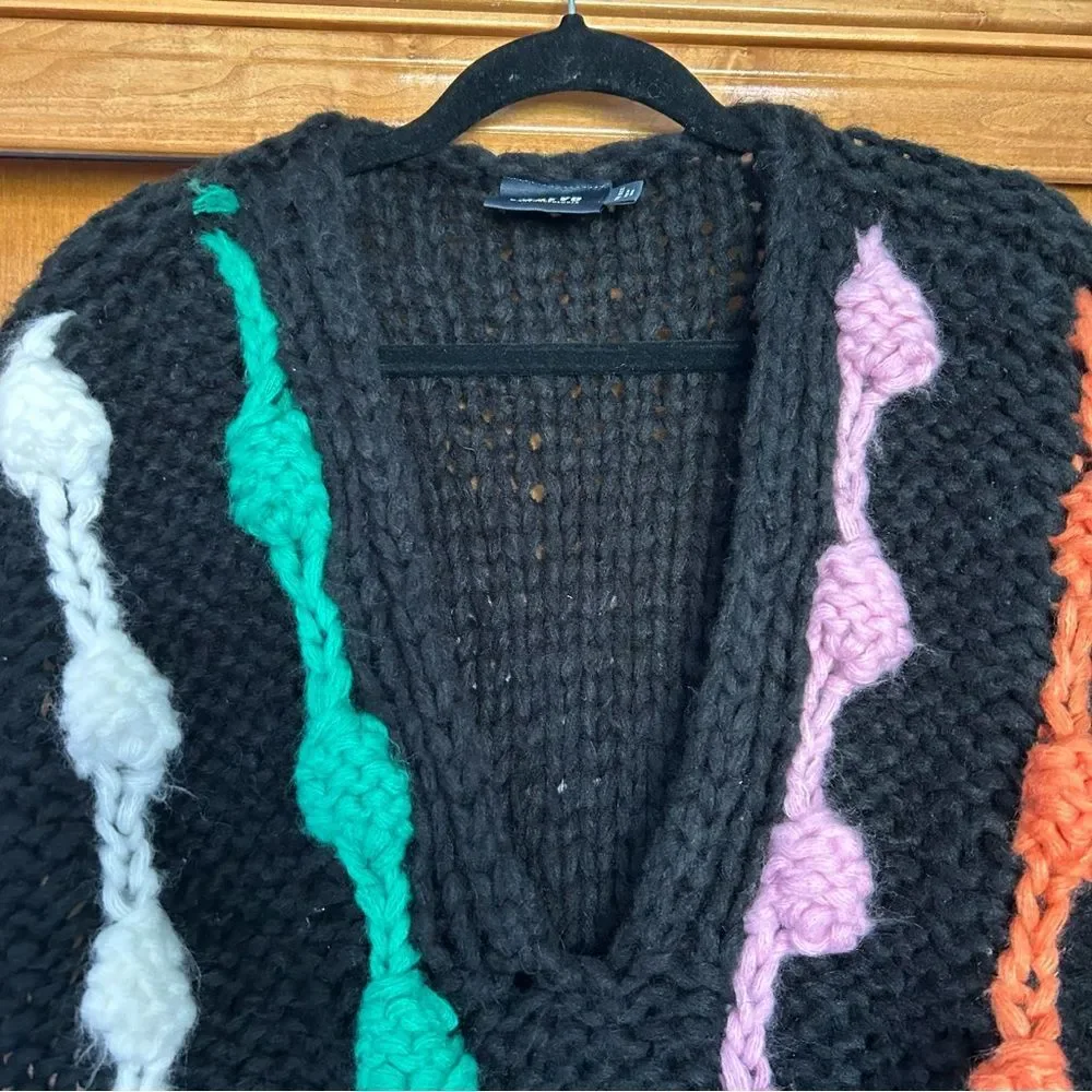 Anthropologie Maeve Bauble Multicolor Pullover Sweater Vest One Size - Picture 4 of 11